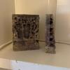 Pair of Asian-Style Carved Stone Bookends - 2