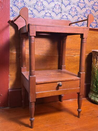 Vintage Wooden Washstand