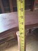 Wood Pedestal Stand With Scalloped Top - 4