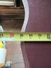 Wood Pedestal Stand With Scalloped Top - 5