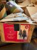 Large Mystery Lot Including Wondershop Potted Decorated Douglas Fir Lit Tree Set - 2