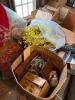 Large Mystery Lot Including Wondershop Potted Decorated Douglas Fir Lit Tree Set - 5