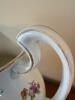 Floral Porcelain Pitcher and Wash Basin Set - 3