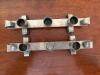 Pair of Mid-Century Modern Style Metal Triple Candle Holders - 4
