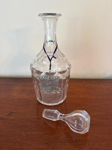 Cut Glass Decanter with Stopper