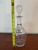 Cut Glass Decanter with Stopper - 2
