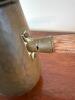 Brass and Wood Coffee Pot with Hinged Lid - 3
