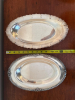 Silver Plated Serving Trays and Gravy Boat - 7