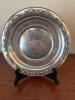Gorham Sterling Silver Plate with Ornate Rim