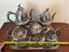 Metal Tea and Coffee Service Set - 3