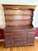Traditional Cherry Hutch with Drawers and Plate Grooves - 2