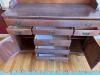 Traditional Cherry Hutch with Drawers and Plate Grooves - 6