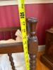 Antique-Style Wooden Rocking Cradle - 6
