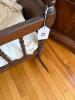 Antique-Style Wooden Rocking Cradle - 9