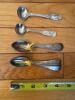 Antique Silverplate Teaspoons and Souvenir Spoons - 3
