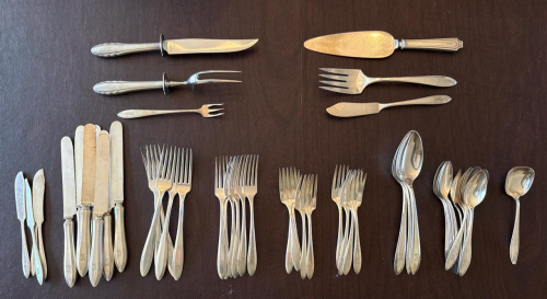Assorted Silverplate and Stainless Flatware
