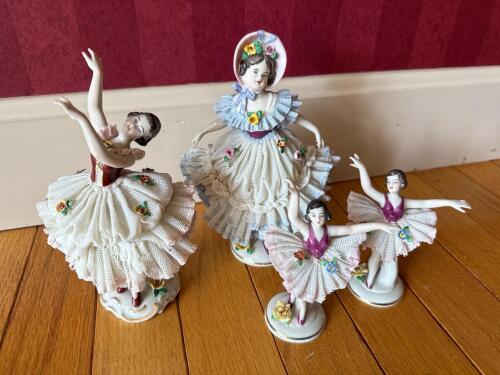Vintage Frankenthal Dresden Ballerina Collection