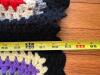 Multicolor Granny Square Afghan Blanket - 4