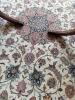 Large Persian-Style Wool Area Rug With Floral Medallion Design - 5