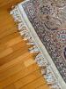 Large Persian-Style Wool Area Rug With Floral Medallion Design - 7