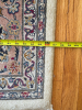 Large Persian-Style Wool Area Rug With Floral Medallion Design - 10