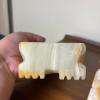 Pair of MCM Carved Onyx Bookends - 3