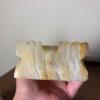 Pair of MCM Carved Onyx Bookends - 4