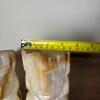 Pair of MCM Carved Onyx Bookends - 7