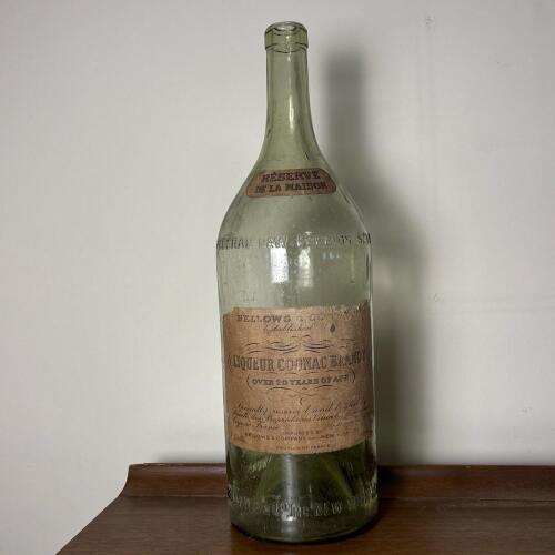 Bellows & Co. Liqueur Cognac Brandy Bottle
