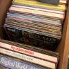 Closet Lot: Chest with Vinyls, Folding Tables, & Appliances - 7