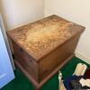 Closet Lot: Chest with Vinyls, Folding Tables, & Appliances - 8