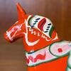 Swedish Hand Painted Dala Horse by Nils Olsson - 2