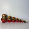 Set of 10 Matryoshka Russian Nesting Dolls