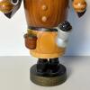Erzgebirgische German Incense Smoker Figure with Pipe - 3