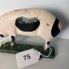 Cast Iron Spotted Pig Doorstop - 8