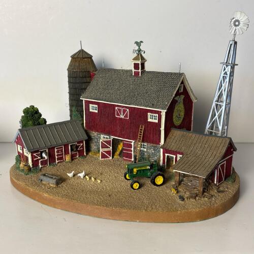 The Old Red Barn Danbury Mint Farm Model
