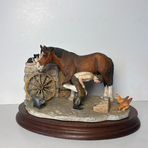 Border Fine Arts 'No Foot, No Oss' Bay Horse Figurine