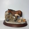 Border Fine Arts 'No Foot, No Oss' Bay Horse Figurine