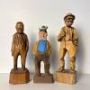 Hand-Carved Wood Nautical Sailor Figurines