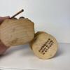 Pair of Hand Carved & Painted Wooden Figurines - 4