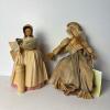 Handmade Corn Husk Dolls in Folk Art Style