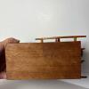 Handcrafted Wooden Ox-Drawn Cart Sculpture - 5