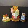 Wee Forest Folk Bear & Mice Figurines