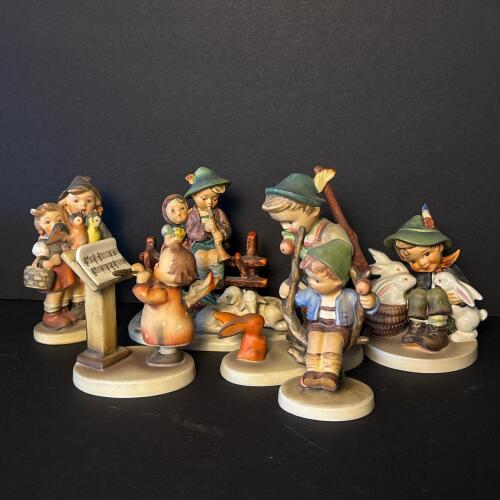 Six Goebel Hummel Figurines