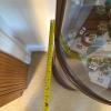 Lighted Wooden Curio Cabinet with Glass Shelves - 8