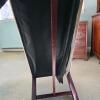 Upholstered Bench with Nailhead Trim and Wood Base - 3