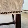 Upholstered Bench with Nailhead Trim and Wood Base - 9