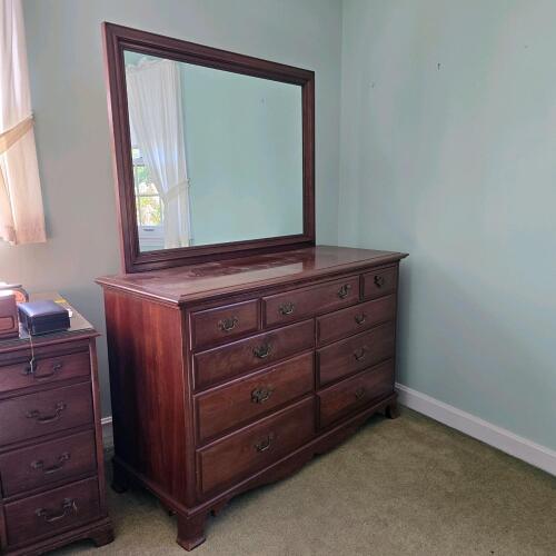 Wayside of Milford Dresser with Mirror, Colonial-Style