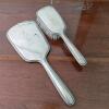 Sterling Silver Vanity Brush and Mirror Set - 2