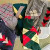 Assorted Wool Sweaters, Mittens, and Knit Accessories - 5